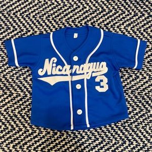 Nicaragua sport jersey. Baby Size 3-12 months.